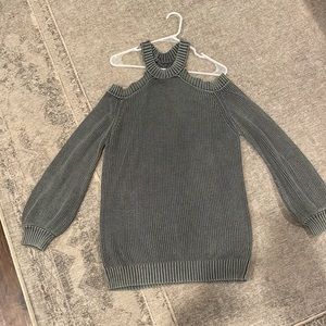 Vici womens open back sweater new with tags!